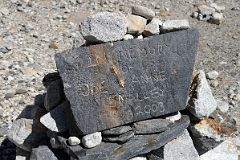 52 In Memory Of Joe And Anne Smalley 2003 Memorial At Hill Next To Mount Everest North Face Base Camp.jpg